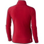 Chaqueta para mujer de microfibra y poliéster 190 g/m2 Elevate Life color rojo vista trasera