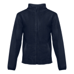 Polares bordados personalizados de poliéster 260 g/m2 THC Helsinki color azul marino