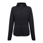 Chaqueta polar ajustada para mujer poliéster 260 g/m2 THC Helsinki color negro