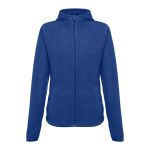 Chaqueta polar ajustada para mujer poliéster 260 g/m2 THC Helsinki color azul real primera vista