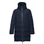 Parkas publicitarias unisex acolchadas poliéster THC Brussels color azul marino