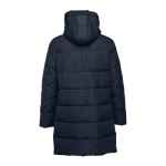 Parkas publicitarias unisex acolchadas poliéster THC Brussels color azul marino