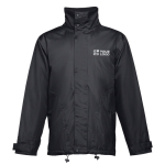 Abrigos personalizados impermeables acolchados poliéster THC Liubliana vista principal