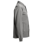 Chaquetas de trabajo con logo algodón 240 g/m2 THC Bratislava color gris tercera vista