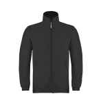 Chaquetas en variados colores polar fleece 280 g/m2 MKT Hizon color negro primera vista