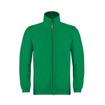 Chaquetas en variados colores polar fleece 280 g/m2 MKT Hizon color verde primera vista