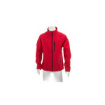 Chaquetas softshell y elástano para empresas 300 g/m2 MKT Molter color rojo tercera vista