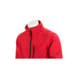 Chaquetas softshell y elástano para empresas 300 g/m2 MKT Molter color rojo sexta vista