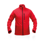 Chaquetas softshell y elástano para empresas 300 g/m2 MKT Molter color rojo primera vista