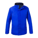 Parkas impermeables poliéster con interior polar 200 g/m2 MKT Flogox color azul