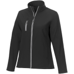 Chaquetas logo softshell mujer poliéster 250 g/m2 Elevate Essentials color negro