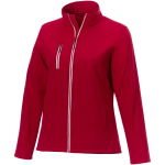 Chaquetas logo softshell mujer poliéster 250 g/m2 Elevate Essentials color rojo