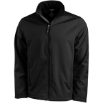 Chaquetas softshell para empresas poliéster 270 g/m2 Elevate Life color negro