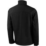 Chaquetas softshell para empresas poliéster 270 g/m2 Elevate Life color negro vista trasera