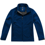 Chaquetas softshell para empresas poliéster 270 g/m2 Elevate Life color azul marino