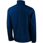 Chaquetas softshell para empresas poliéster 270 g/m2 Elevate Life color azul marino vista trasera