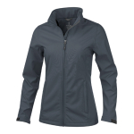 Chaqueta transpirable diversos colores poliéster 270 g/m2 Elevate Life color gris oscuro