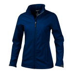 Chaqueta transpirable diversos colores poliéster 270 g/m2 Elevate Life color azul marino