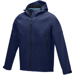 Chaquetas personalizadas softshell rPET 280 g/m2 Elevate NXT color azul marino