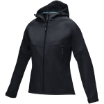 Chaqueta impermeable reciclada mujer rPET 280 g/m2 Elevate NXT color negro
