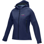 Chaqueta impermeable reciclada mujer rPET 280 g/m2 Elevate NXT color azul marino
