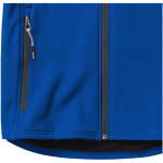 Chaqueta softshell impermeable de poliéster 300 g/m2 Elevate Life color azul