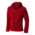 Chaqueta softshell impermeable de poliéster 300 g/m2 Elevate Life color rojo