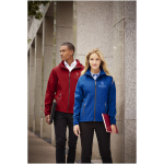 Chaqueta softshell impermeable de poliéster 300 g/m2 Elevate Life color rojo imagen de estilo de vida