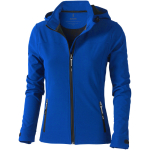 Chaqueta softshell con capucha mujer poliéster 300 g/m2 Elevate Life color azul