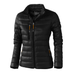 Chaqueta de plumón y nylon 20T para mujer 115 g/m2 Elevate Life color negro