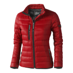 Chaqueta de plumón y nylon 20T para mujer 115 g/m2 Elevate Life color rojo