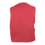 Chalecos de trabajo personalizados de algodón y poliéster MKT Soviet color rojo