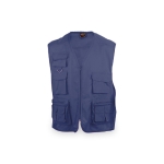 Chalecos de trabajo personalizados de algodón y poliéster MKT Soviet color azul marino primera vista