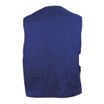 Chalecos de trabajo personalizados de algodón y poliéster MKT Soviet color azul marino