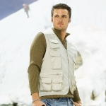 Chalecos de trabajo personalizados de algodón y poliéster MKT Soviet