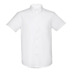 Camisas promocionales en algodón y poliéster 130 g/m2 THC London WH color blanco