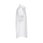 Camisas promocionales en algodón y poliéster 130 g/m2 THC London WH color blanco tercera vista
