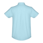 Camisas promocionales en algodón y poliéster 130 g/m2 THC London WH color azul claro
