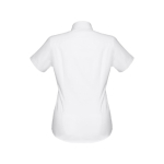 Camisas Oxford mujer en algodón y poliéster 130 g/m2 THC London WH color blanco segunda vista