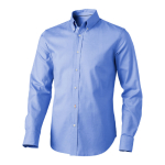 Camisa publicitaria algodón Oxford para hombre 142 g/m2 Elevate Life color azul claro