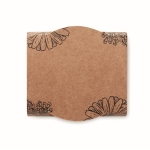 Macetas personalizadas de terracota ''no me olvides'' Myosotis color marrón cuarta vista