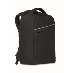 Mochila de oficina RPET con correas acolchadas para PC de 13'' color negro