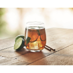 Vasos de cristal personalizados de 420ml con caja Reusable color transparente vista bodegón