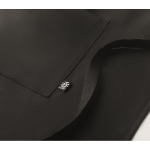 Delantal EcoFriendly color negro vista fotografía tercera vista