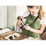 Delantal EcoFriendly color verde vista bodegón principal