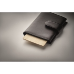 Tarjeta de seguridad RFID de bambú para tarjetas de crédito Bambú Protect color madera vista fotografía cuarta vista