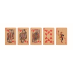 Baraja de cartas de papel reciclado personalizada para publicidad Recycled color beige cuarta vista