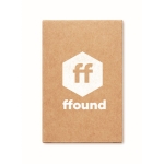 Baraja de cartas de papel reciclado personalizada para publicidad Recycled color beige vista principal