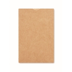 Baraja de cartas de papel reciclado personalizada para publicidad Recycled color beige septima vista