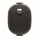Fiambrera de PP con cierre hermético promocional 1L gourmet Delux color negro segunda vista